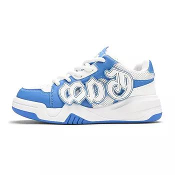 Кеды, обувь для скейтборда унисекс с низким верхом Tomay, белый/синий