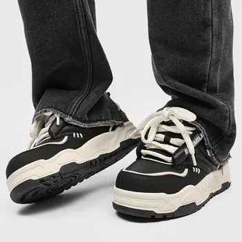 Кеды, обувь для скейтборда унисекс с низким верхом Smiley, черный