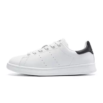 Кеды, обувь для скейтборда унисекс с низким верхом Zhr, белый/черный