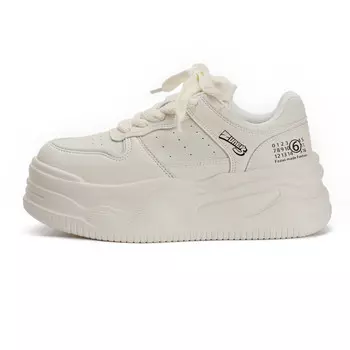 Кеды, обувь для скейтборда унисекс с низким верхом Zun'Er, белый/черный