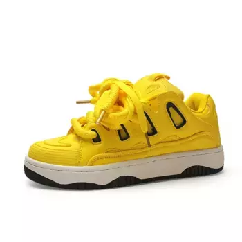 Кеды, обувь для скейтборда унисекс с низким верхом Stur Ysn, цвет Yellow/Black