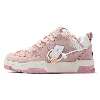 Кеды, обувь для скейтборда унисекс с низким верхом Lucx, цвет Peach (Versatile Style)