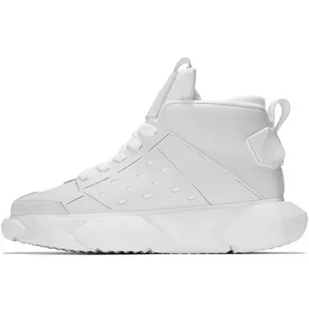 Кеды, обувь для скейтборда унисекс средней высоты Norvincy, белый