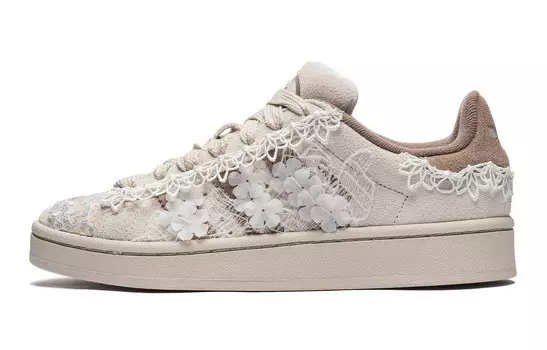 Кеды, обувь для скейтбординга Campus 00s, женская, низкая, бежевая Adidas Originals