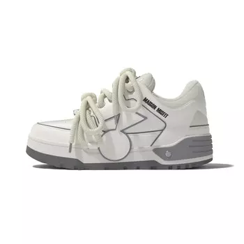 Кеды, обувь для скейтбординга Maison Misfit 15 X унисекс с низким верхом Chedoir, бежевый