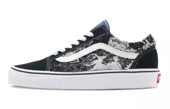 Кеды, обувь для скейтбординга Old Skool унисекс с низким верхом белого цвета Vans