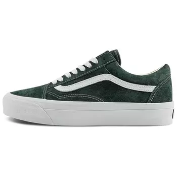 Кеды, обувь для скейтбординга Old Skool, унисекс, низкая, зеленый Vans