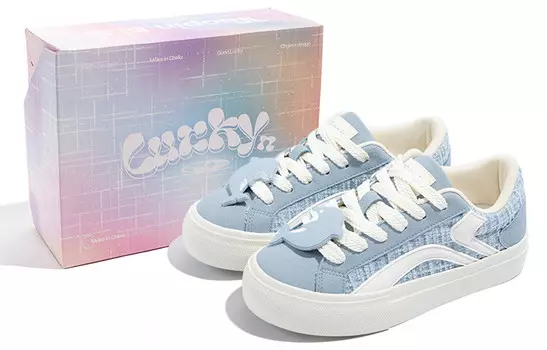 Кеды, обувь для скейтбординга Pie Shoes Унисекс Low-top Tuopin, синий