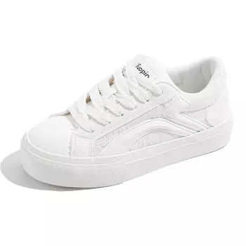 Кеды, обувь для скейтбординга Pie Shoes, женская, низкая Tuopin, цвет Gardenia White