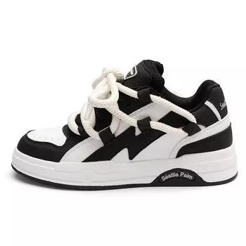 Кеды, обувь для скейтбординга Seattle Palm X, унисекс, с низким верхом Abciu, белый/черный