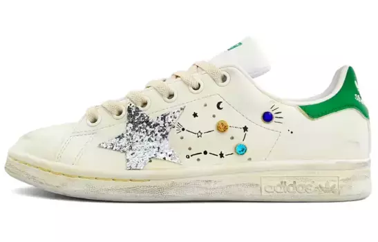 Кеды, обувь для скейтбординга STAN SMITH Collection, унисекс, низкая, зеленый Adidas Originals