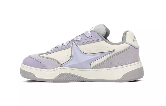 Кеды, обувь для скейтбординга Starkids, унисекс, низкая, Taro, фиолетовый/белый Pcmy