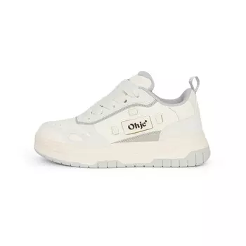Кеды, обувь для скейтбординга унисекс с низким верхом Ohjc, цвет White/Gray