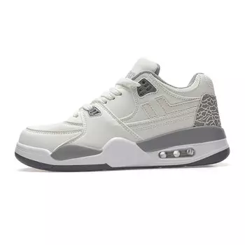 Кеды, обувь для скейтбординга унисекс с низким верхом Jiangshou, белый