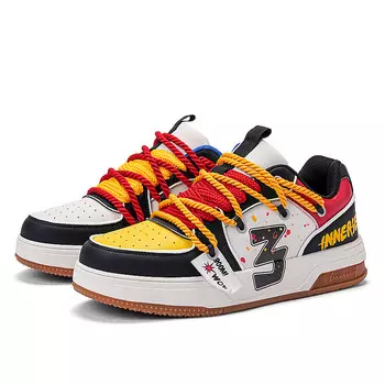 Кеды, обувь для скейтбординга унисекс с низким верхом Innersect, черный