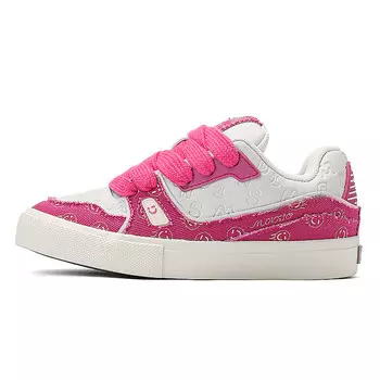 Кеды, обувь для скейтбординга унисекс с низким верхом Miniso, черный/белый