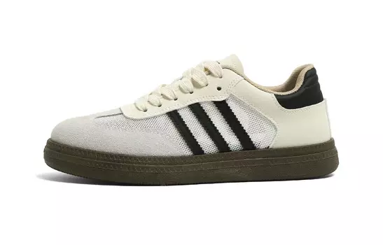 Кеды, обувь для скейтбординга женская низкая Huanqiu, бежевый