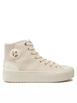 Кеды Pepe Jeans, экрю