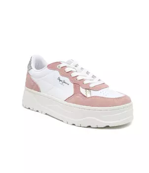 Кеды Pepe Jeans London KORE MULTI W, роза