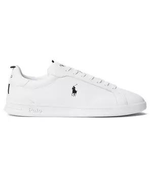 Кеды Polo Ralph Lauren Grosgrain кожаные, белый