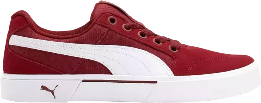 Кеды Puma C-Rey Suede Intense Red, красный
