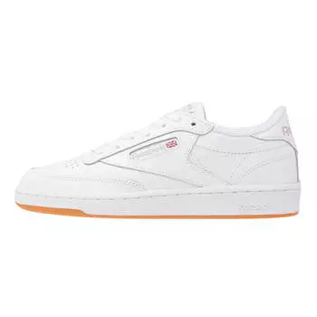 Кеды Reebok Classic Club C 85, белый/коричневый