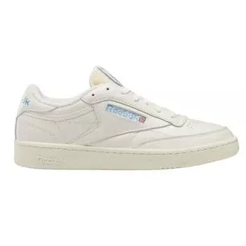 Кеды Reebok Club C 85 Vintage, белый/бежевый/голубой