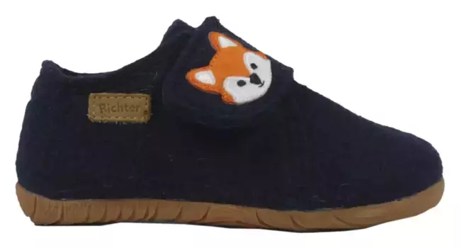 Кеды Рихтера "Filzi WMS: Medium", обувь на липучке, зимняя обувь с системой измерения ширины Richter, синий