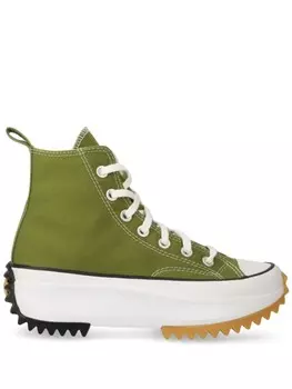Кеды Run Star Hike Converse, зеленый