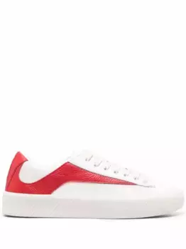 Кеды с контрастными вставками BY FAR, белый