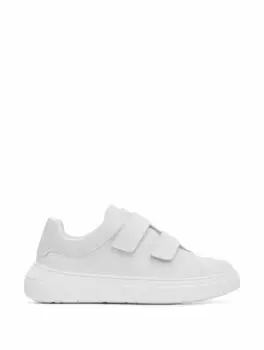 Кеды с логотипом EMPORIO ARMANI, белый