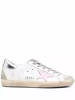 Кеды с нашивками GOLDEN GOOSE, белый