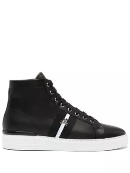 Кеды с подвеской Philipp Plein, черный