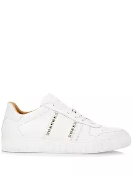 Кеды с заклепками Philipp Plein, белый
