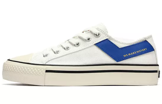 Кеды Shooter унисекс с низким верхом белого цвета Pony