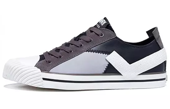 Кеды Shooter унисекс с низким верхом темно-серого цвета Pony