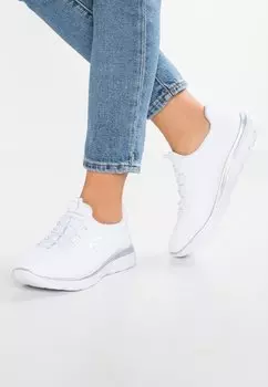 Кеды Skechers SUMMITS, цвет White/Silver