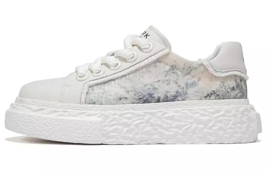 Кеды, скейтборд обувь унисекс низкий верх абрикос Fairwhale, цвет Apricot Grey