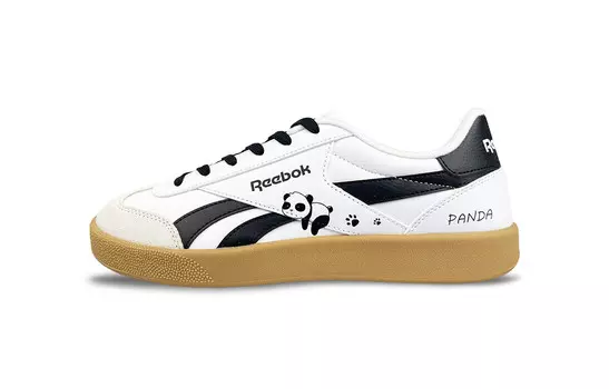 Кеды, скейтборд обувь унисекс низкий верх белый/черный/серый Reebok