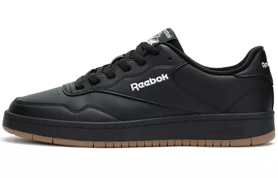 Кеды, скейтборд обувь унисекс низкий верх черный/средний желтый Reebok