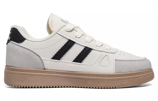 Кеды, скейтборд обувь унисекс низкий верх хаки Warrior