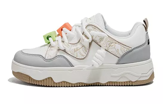 Кеды, скейтборд обувь унисекс низкий верх хаки Warrior