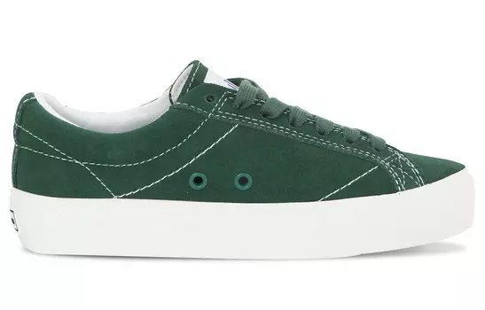 Кеды, скейтборд обувь унисекс низкий верх зеленый Ollieskate