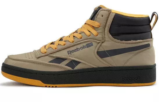 Кеды, скейтборд обувь унисекс средний верх коричневый Reebok