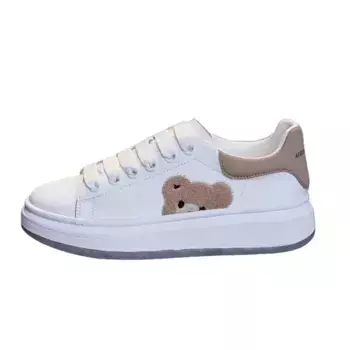 Кеды, скейтборд обувь женская низкая Abcfjg, белый/черный