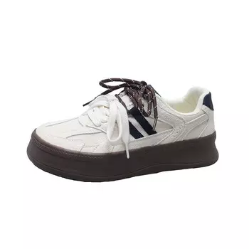 Кеды, скейтборд обувь женская низкая Abcylm, серебряный