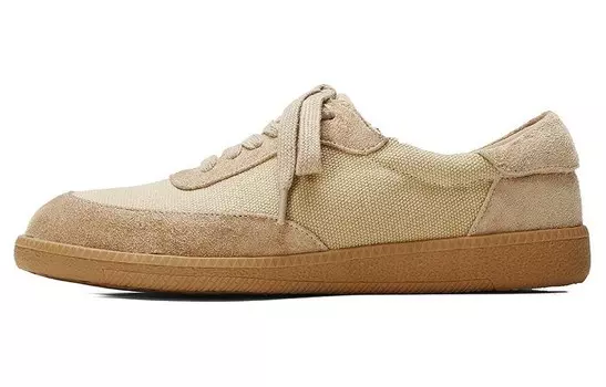 Кеды, скейтборд обувь женская низкая абрикос Bosssunwen, цвет Apricot