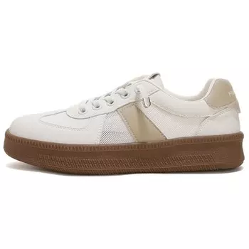 Кеды, скейтборд обувь женская низкая абрикос Mulinsen, цвет Apricot