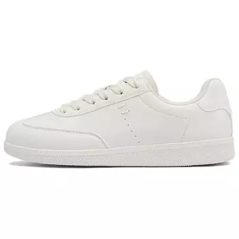 Кеды, скейтборд обувь женская низкая Agsdon, бежевый/красный