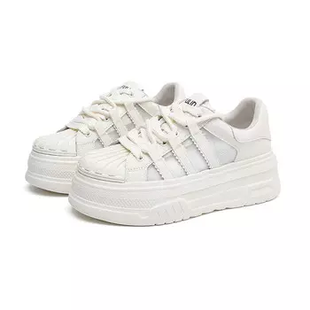 Кеды, скейтборд обувь женская низкая Aifulin, розовый